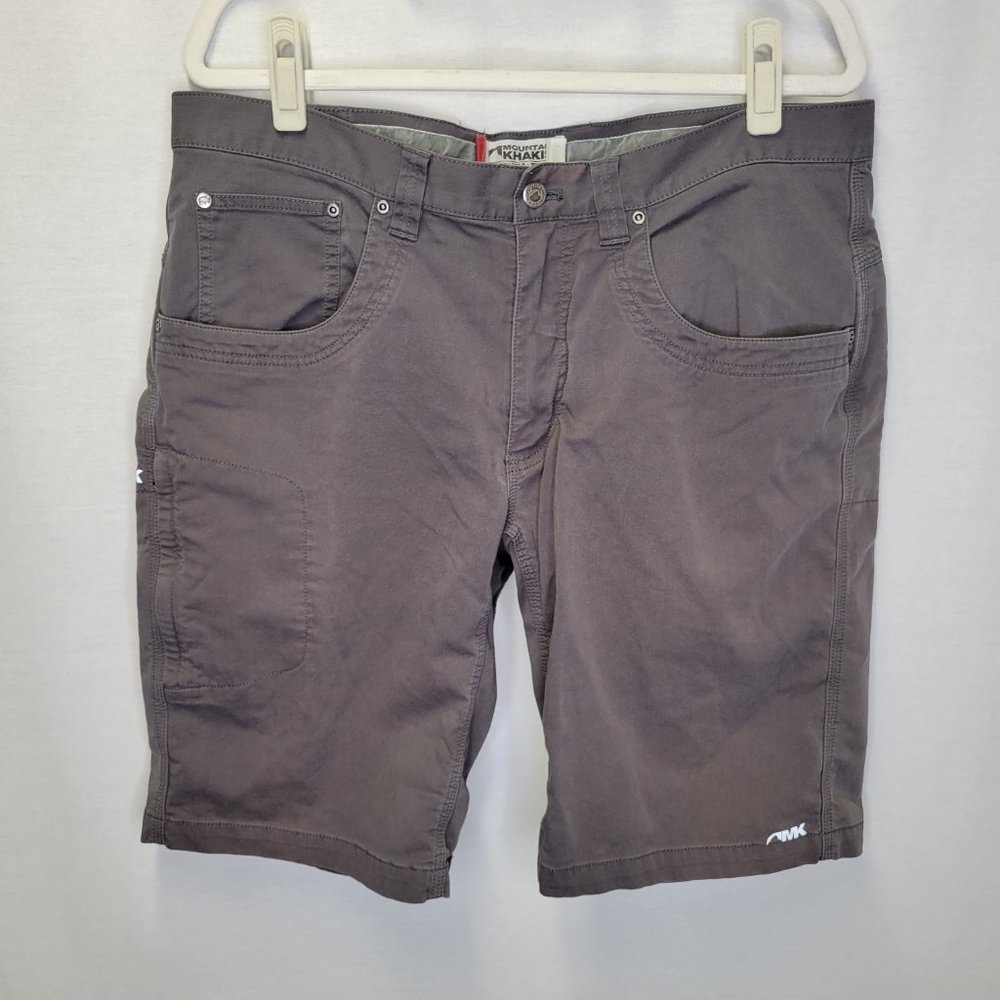 Mountain Khakis Men's Size 38 Cargo Shorts Brown Slim Fit